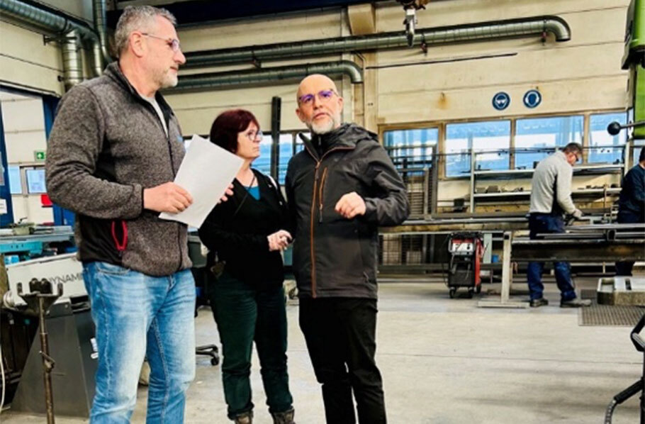 Vor-Ort-Termin bei Fa. Karl Lutz Nachf. GmbH