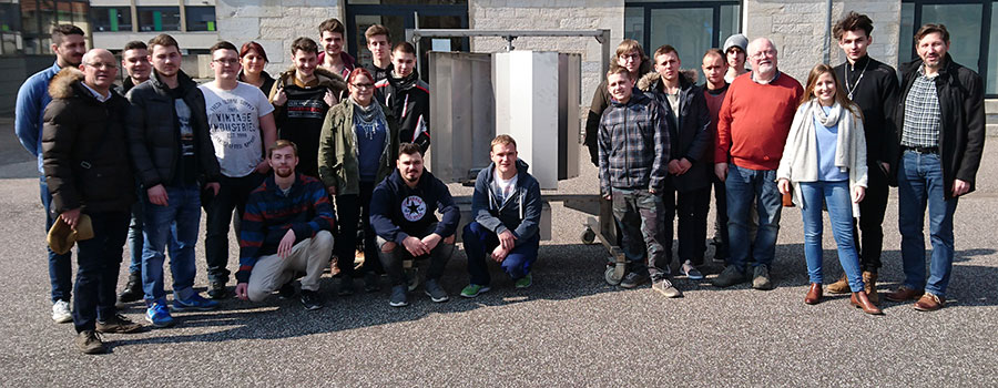 Die Gruppe in Vesoul