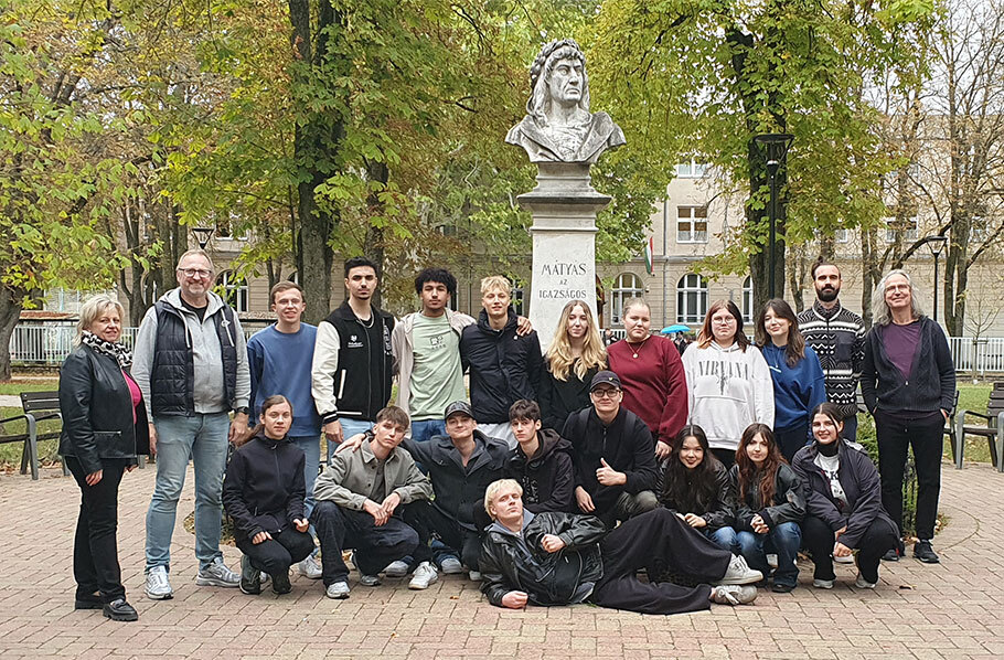 Schüleraustausch mit dem Corvin Mátyás Gimnázium Budapest