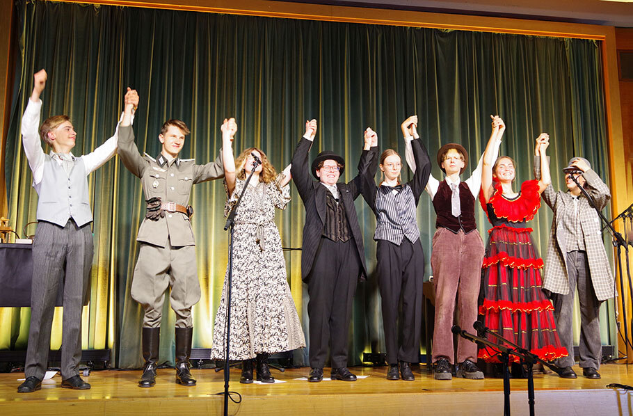 Theateraufführung Carpe Noctum – Schlussapplaus
