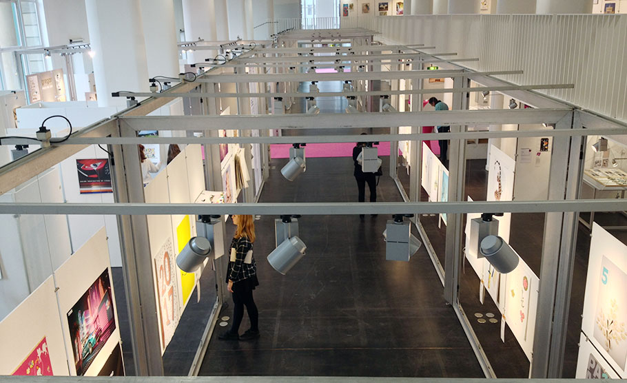 Sicht auf einen Teil der Ausstellungsräume