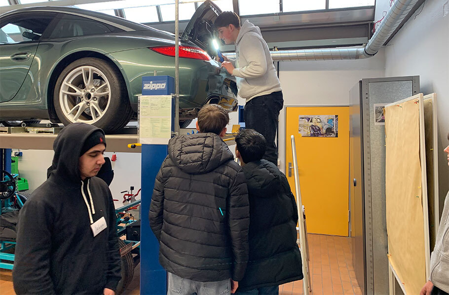 Berufe-Casting an der CSS