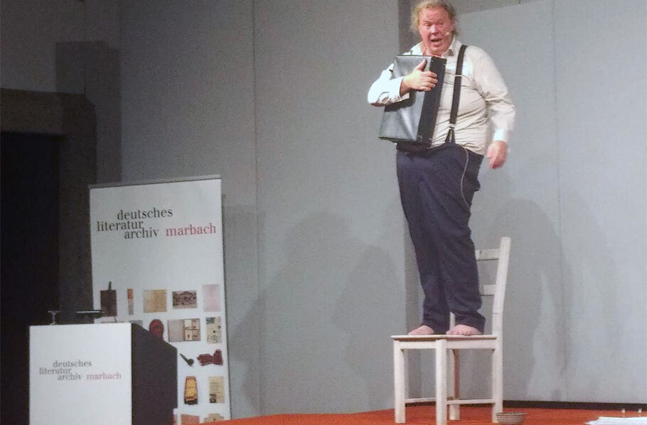 Besuch beim Literaturarchiv in Marbach