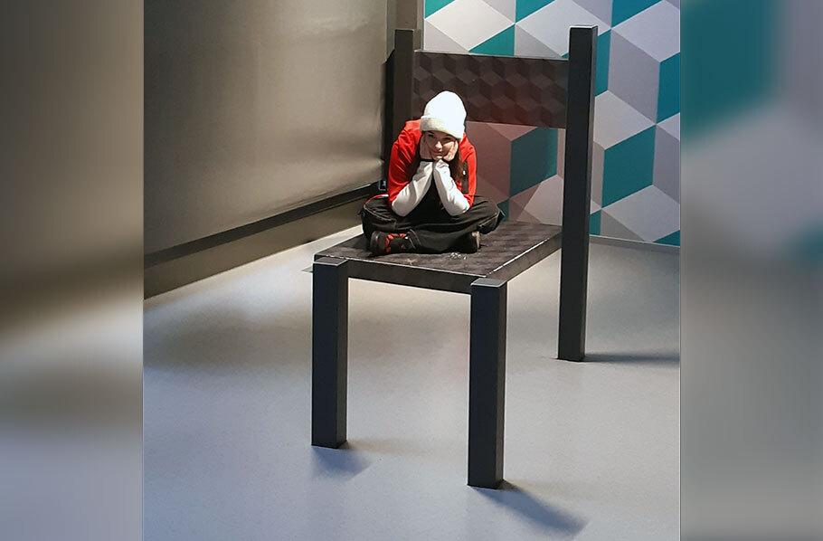 Besuch des Museums der Illusionen