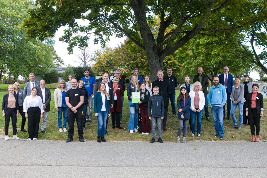 Gruppenfoto :Teilnehmer des Projekts