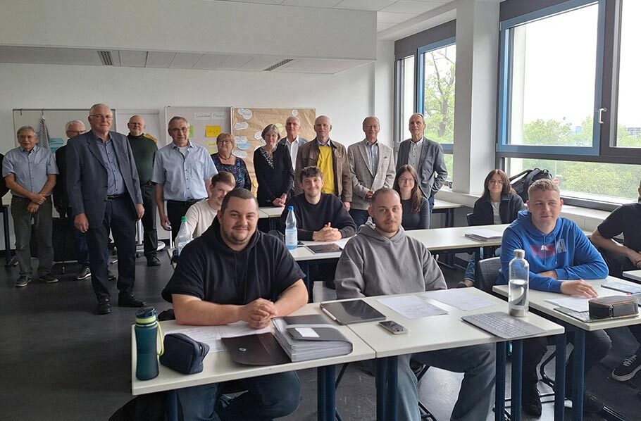 Das ehemaligen Klassenzimmer der Jubilare