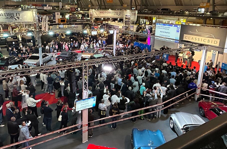 Lossprechungsfeier der KFZ-Mechatroniker auf der Retro-Classic 2024