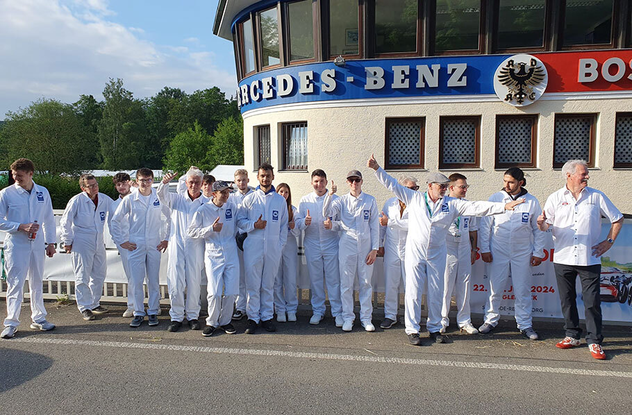 Oldtimergruppe der CSS bei der Solitude Revival 2024