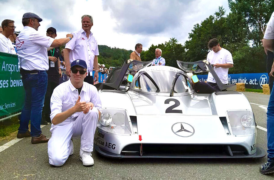 Oldtimergruppe der CSS bei der Solitude Revival 2024