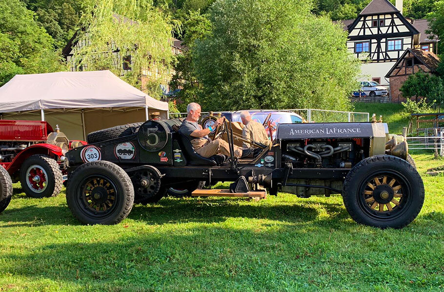 Oldtimergruppe der CSS bei der Solitude Revival 2024
