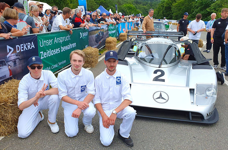 Oldtimergruppe der CSS bei der Solitude Revival 2024