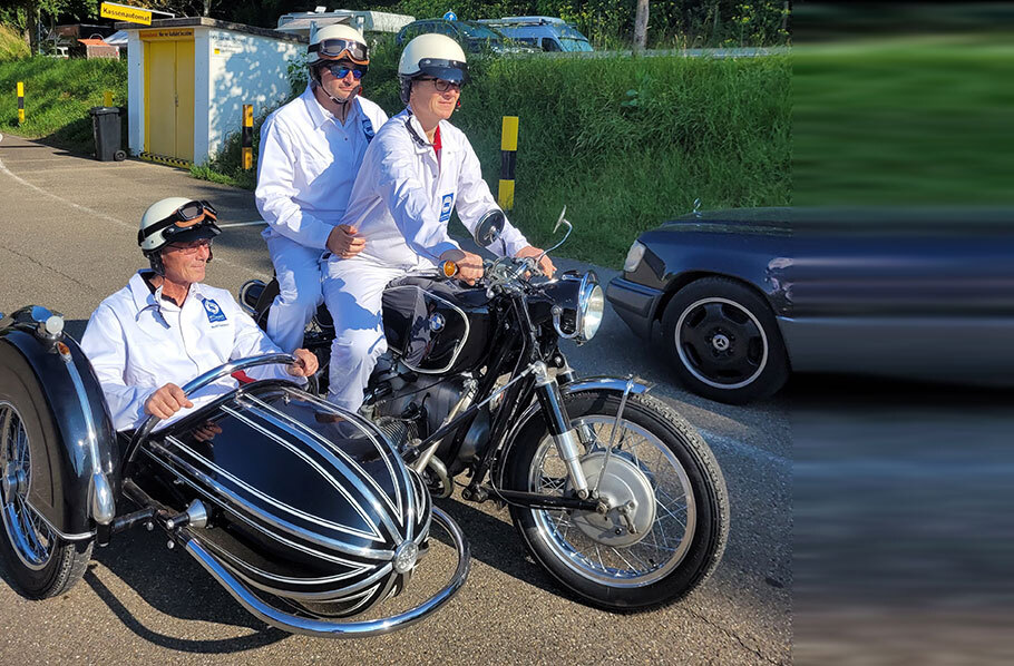Oldtimergruppe der CSS bei der Solitude Revival 2024